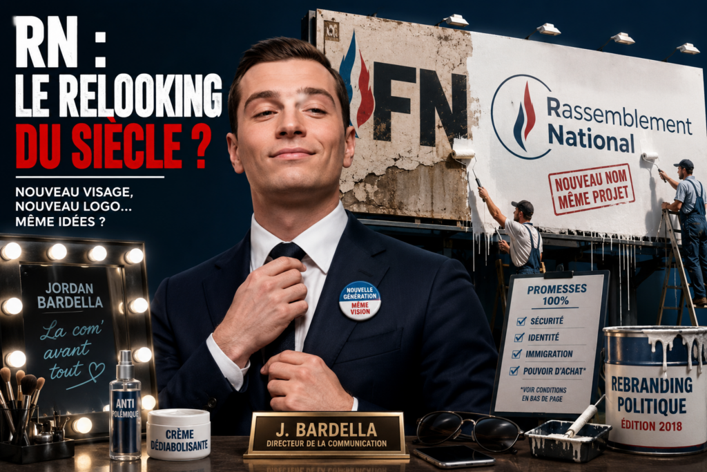 RN : le rebranding du siècle ou comment repeindre une vieille maison politique sans toucher aux fondations