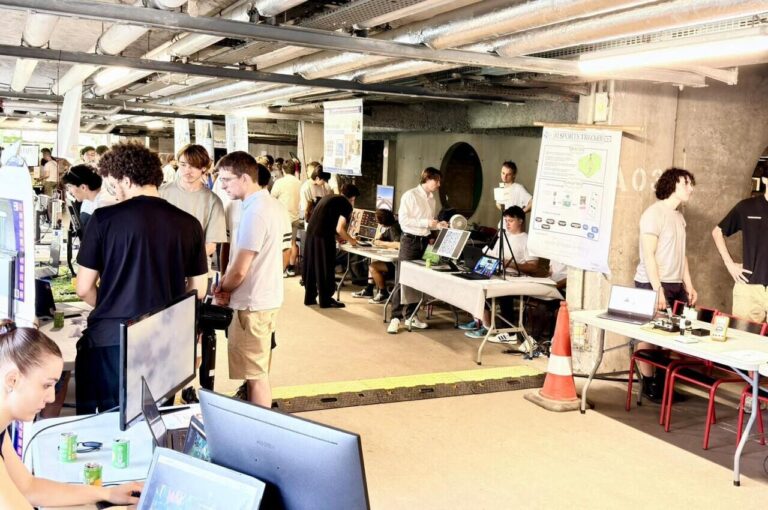 Concours de projets d’ingénierie en Seine-et-Marne réunissant 347 étudiants d’une école.