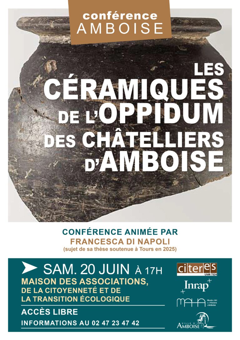 Conférence sur les céramiques de l’oppidum des Châtelliers en France.