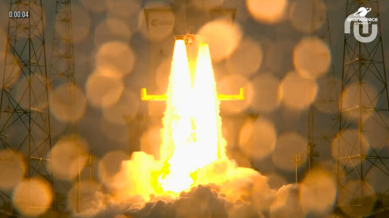 Ariane 6 : suivi en direct du tir de la fusée européenne avec une puissance record.