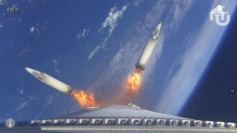 Ariane 6 réussit son premier vol avec sa configuration la plus puissante à ce jour.