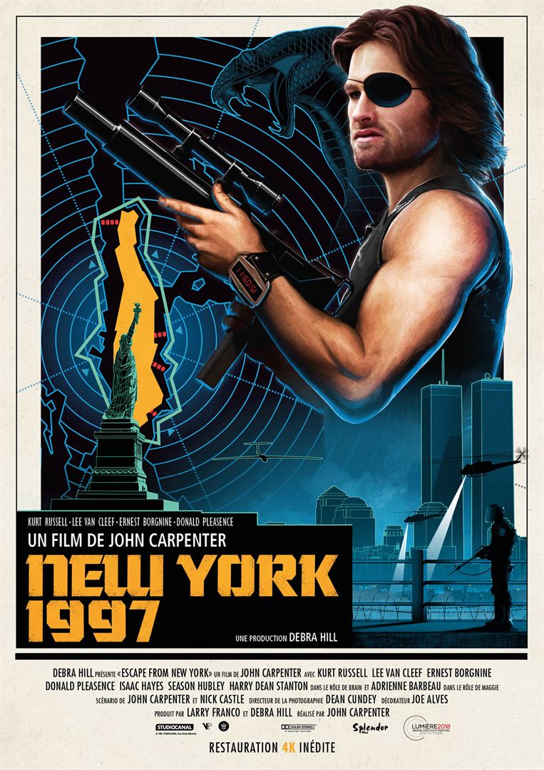 New York 1997 : John Carpenter réalise un film sur une ville en crise sociale.