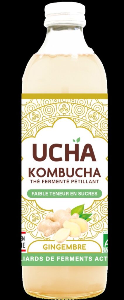 Rappel Consommateur – Détail Ucha Kombucha Gingembre 35 cl UCHA