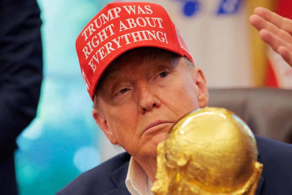 Donald Trump cherche à influencer le retour des États-Unis en Coupe du Monde 2026.