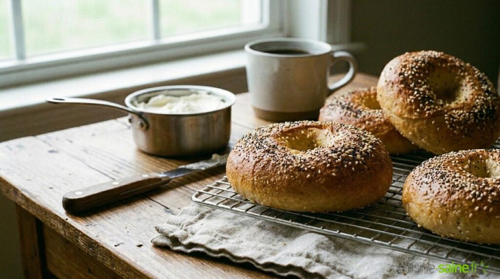 Bagel sans gluten : une alternative au goût de New-York pour les consommateurs français.