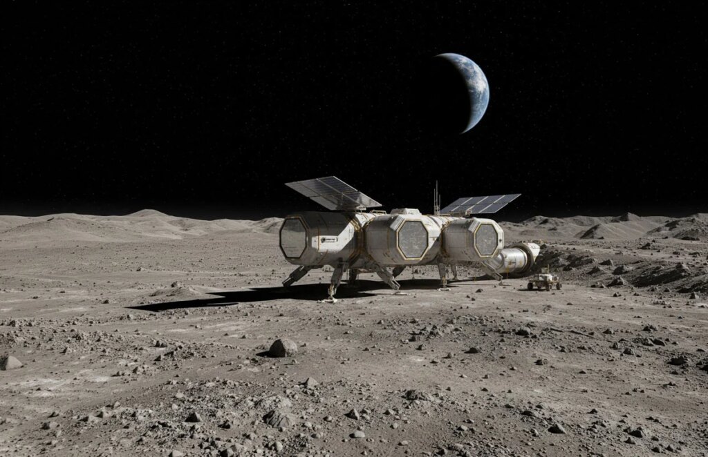 Station orbitale Gateway : la NASA envisage un recyclage pour une base lunaire.