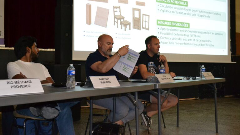 À Gardanne, la CGT rencontre des difficultés avec son projet de production de biométhane.