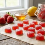 Fabrication de bonbons gélifiés à la fraise : une recette naturelle et fruitée en France