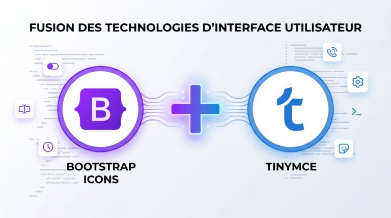 TinyMCE 7 intègre Bootstrap Icons en tant que plugin open source pour une meilleure personnalisation.