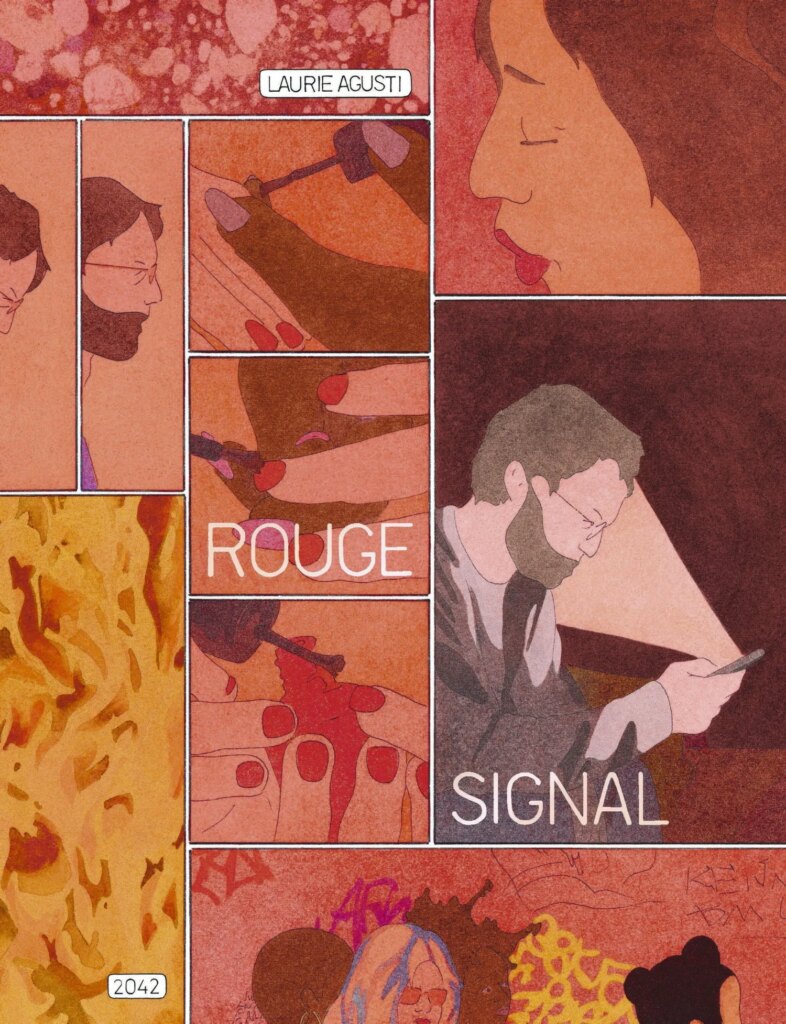 Les finalistes de Bulles d’Humanité : « Rouge signal » de Laurie Agusti sur la haine masculiniste.