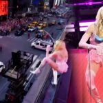 Madonna lance le mois des fiertés à Times Square avec une performance symbolique.