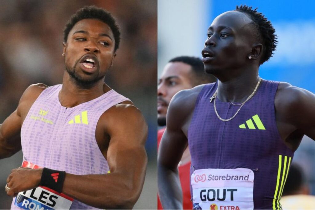 Noah Lyles et Gout Gout s’affrontent sur 150 m à Ostrava, un duel très médiatisé.