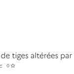 Nombre de tiges altérées par essence observé dans plusieurs régions forestières.