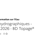 Nouveaux nœuds hydrographiques à Mayotte : mise à jour des données BD Topage®
