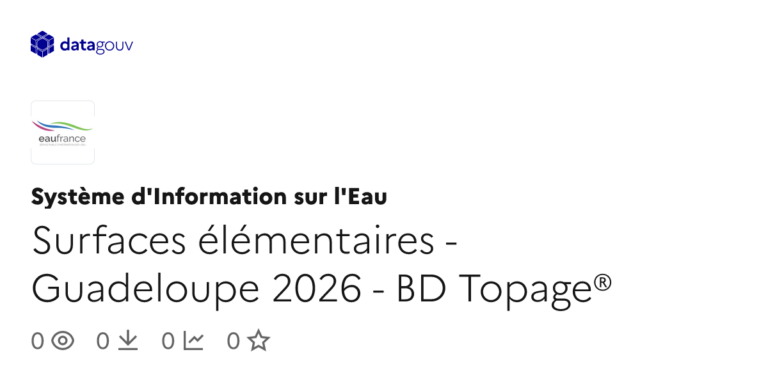 Surfaces élémentaires en Guadeloupe : analyse des enjeux pour le secteur de la construction