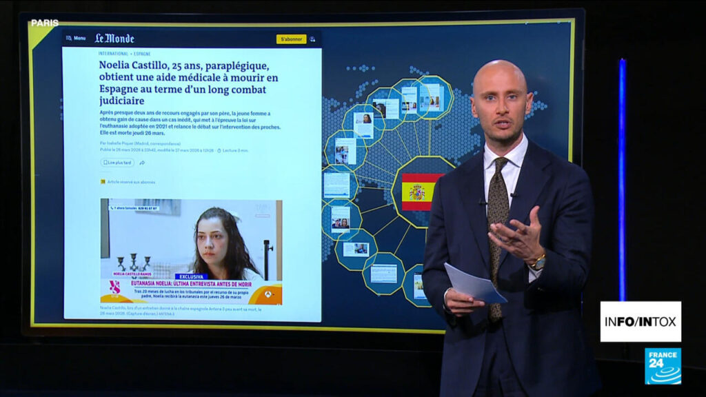 Déluge de fake news en Espagne après l’euthanasie de Noelia Castillo : enquête en cours.