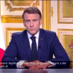 Emmanuel Macron s&rsquo;exprime après la motion de censure contre le gouvernement Barnier.