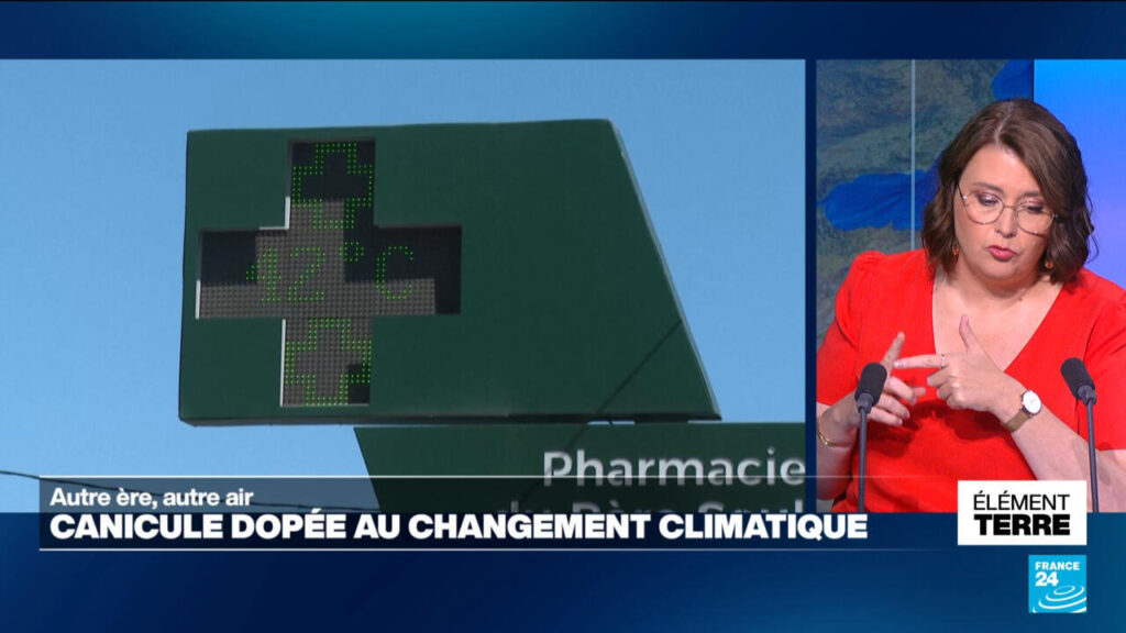 Vague de chaleur intense en France liée au changement climatique, alertent les météorologues.