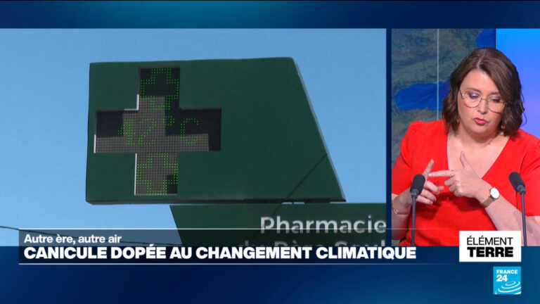 Vague de chaleur intense en France liée au changement climatique, alertent les météorologues.