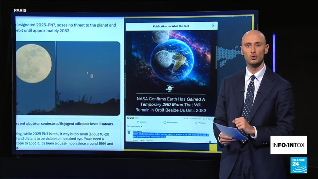 La NASA examine la découverte d’une « seconde lune » temporaire autour de la Terre.