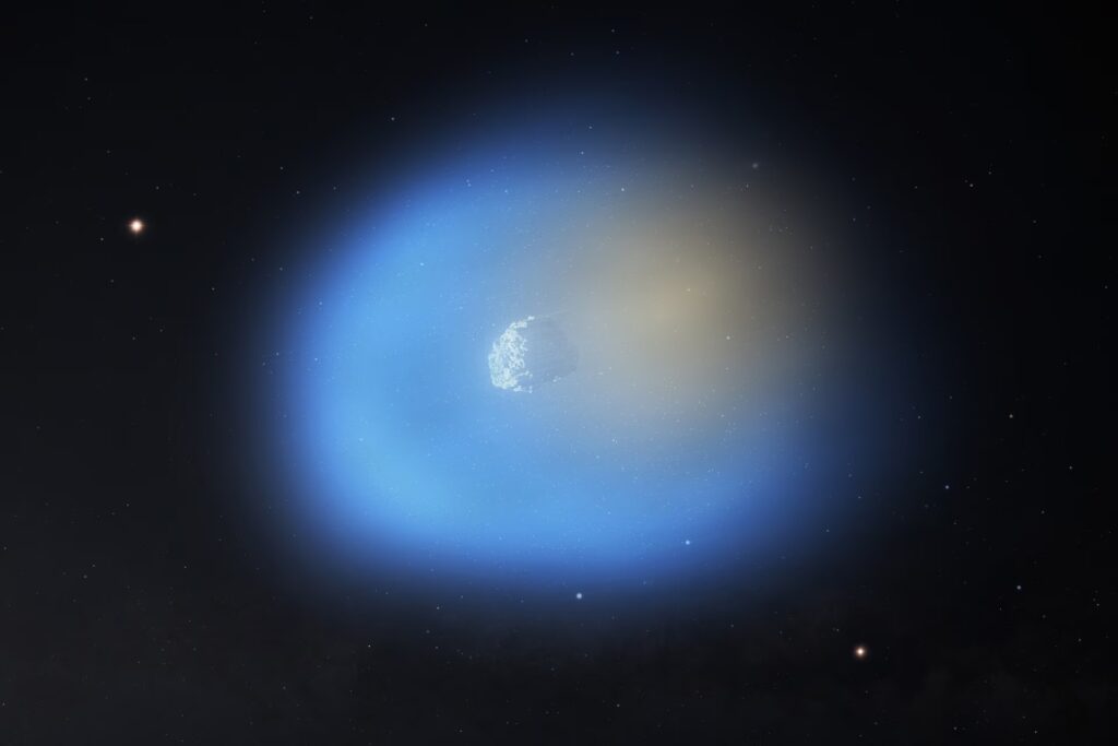 Le télescope James-Webb analyse la composition de la comète interstellaire 3I/Atlas.