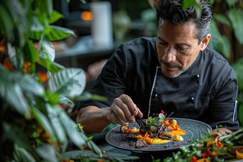 Laurent Salvador explore les sens à travers une approche culinaire innovante.