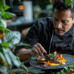 Laurent Salvador explore les sens à travers une approche culinaire innovante.
