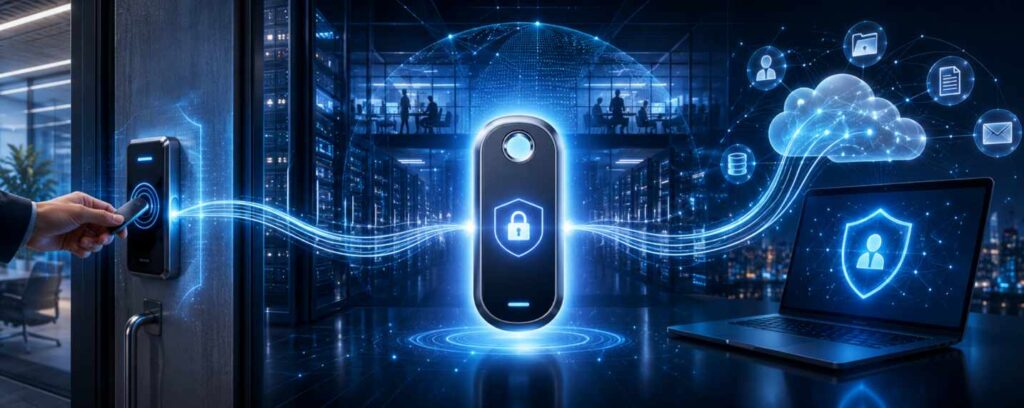 HID Converged Credential combine badge physique et ID numérique pour une sécurité renforcée