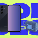 Samsung Galaxy A35 et JBL Go 3 en promotion à 249 € selon Frandroid.
