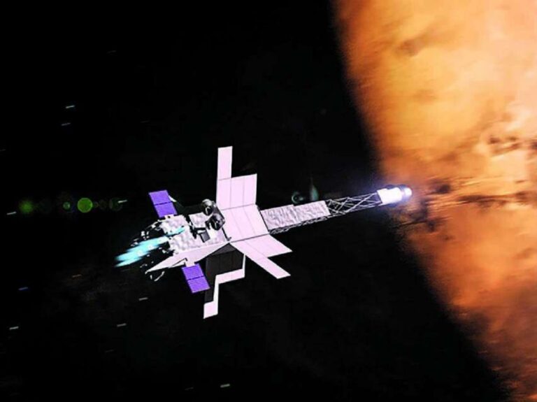 Le premier vaisseau spatial à propulsion nucléaire développé par une agence spatiale américaine.