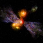 Le télescope James-Webb observe la mort d’une galaxie en pleine formation.