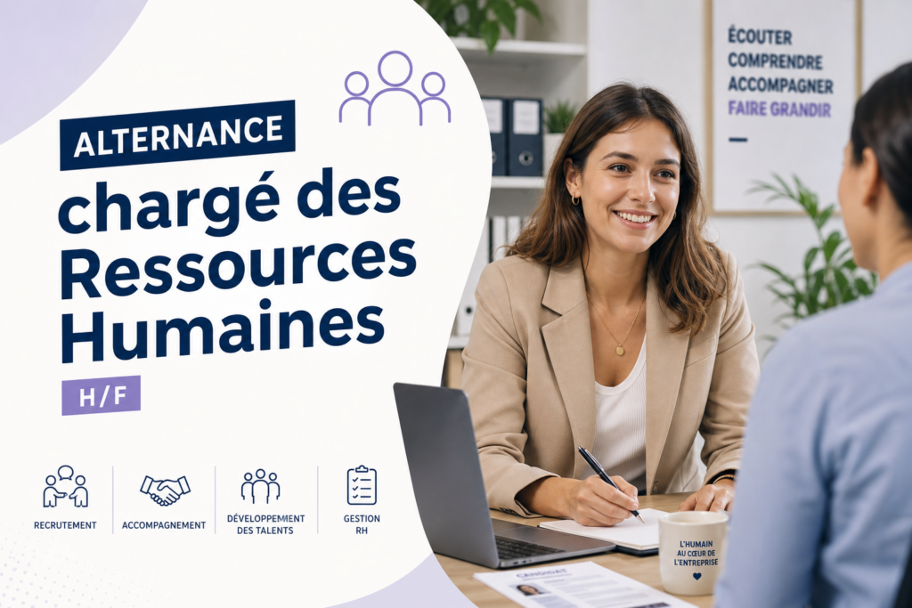 Alternance chargé des Ressources Humaines H/F