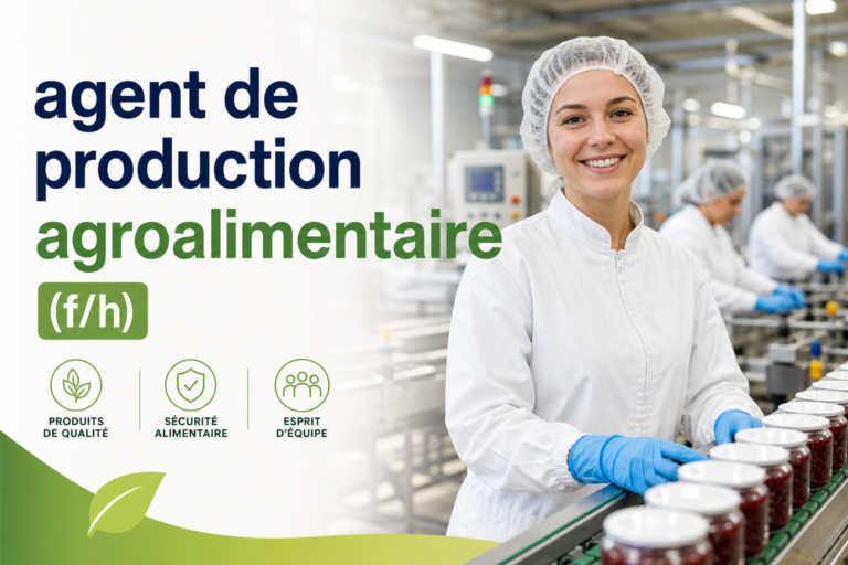 agent de production agroalimentaire (f/h)