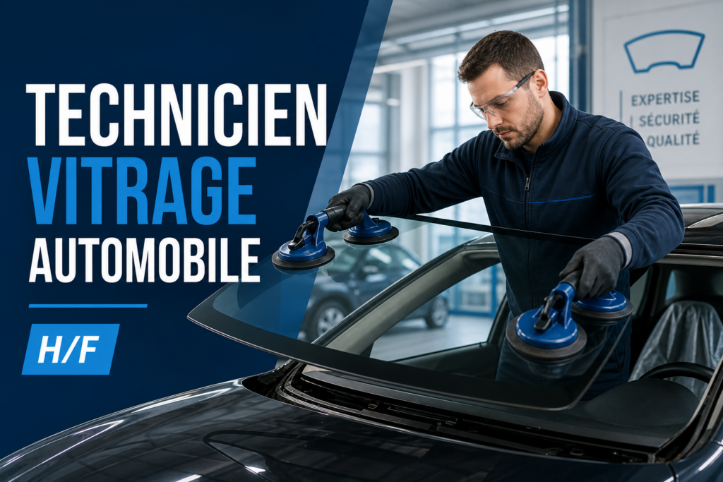 Technicien vitrage automobile H/F