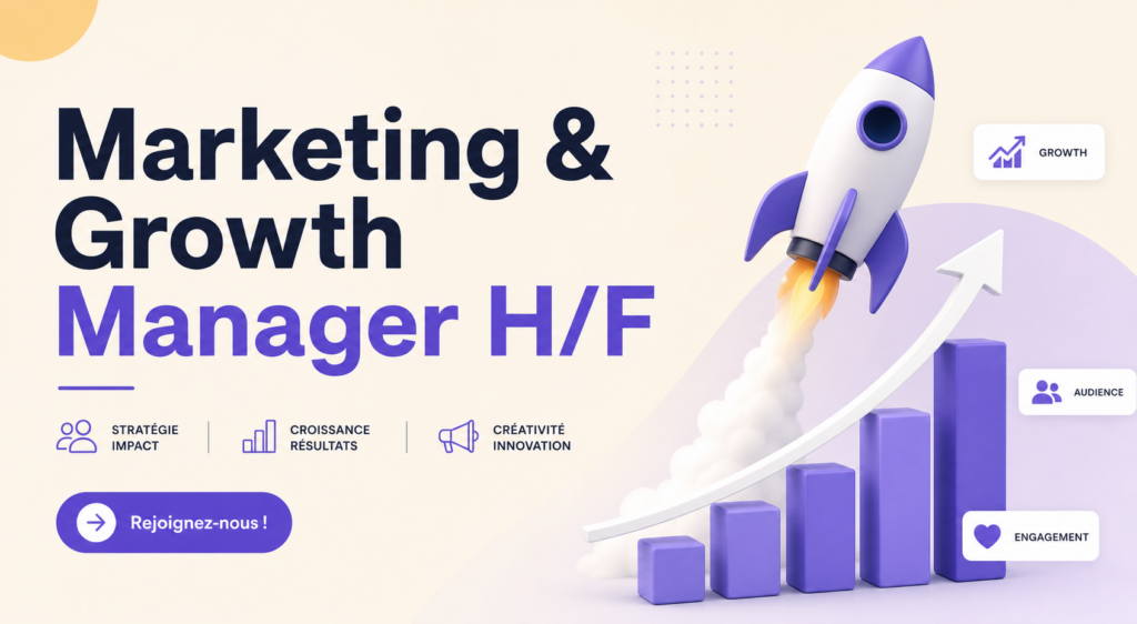 Marketing & Growth Manager H/F