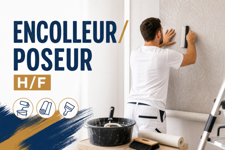 ENCOLLEUR / POSEUR H/F