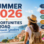 Summer 2026 Opportunities Abroad for French Speakers