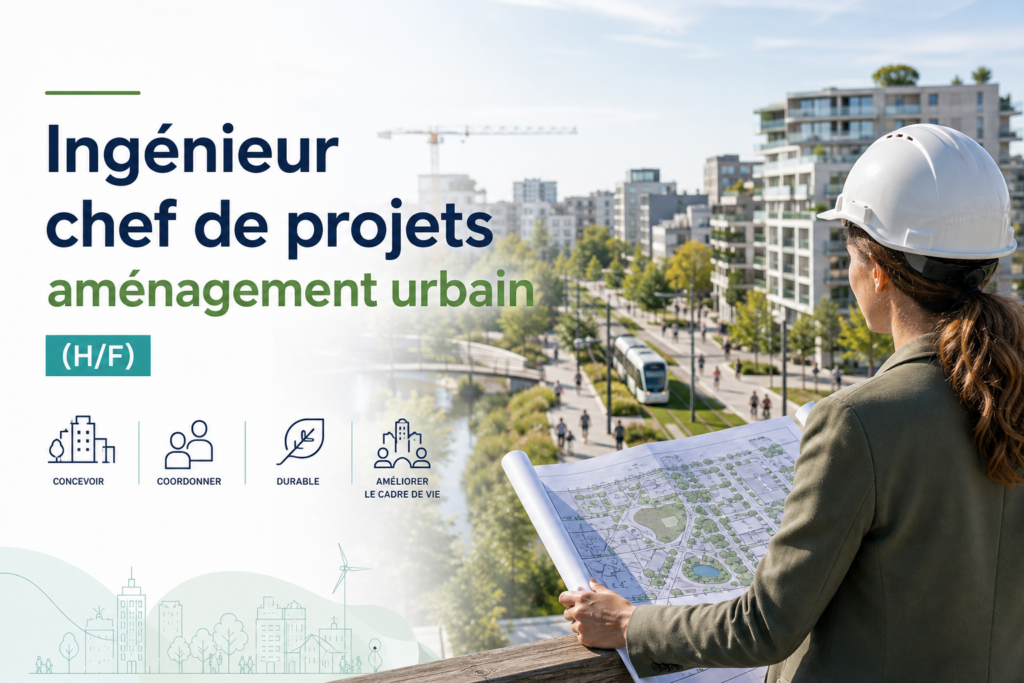 Ingénieur chef de projets aménagement urbain (H/F)