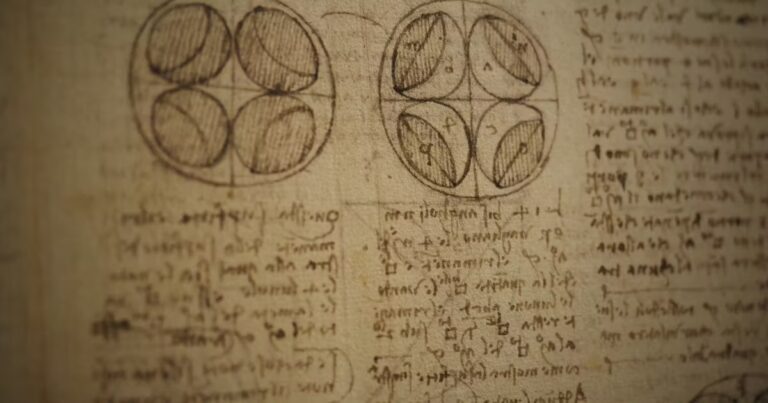 La Leonardotheka présente des croquis numérisés de Léonard de Vinci, une première mondiale.