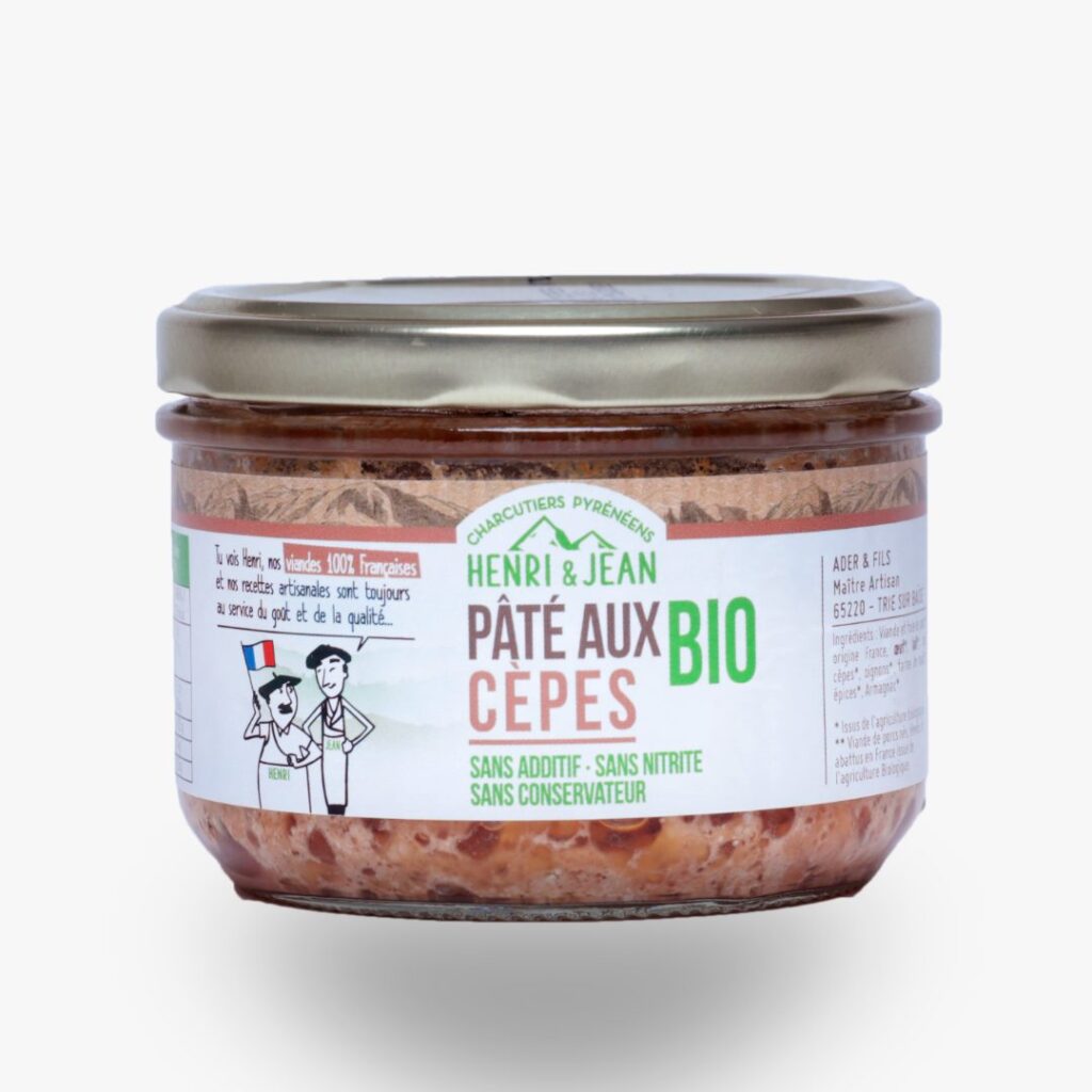 Rappel Consommateur – Détail Pâté verrine aux cèpes BIO Henri et Jean