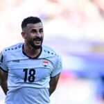 Aymen Hussein, capitaine de l&rsquo;équipe irakienne, symbole de résilience nationale.