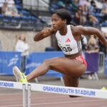 Cyréna Samba-Mayela remporte la finale du 100 m haies de l&rsquo;ATX Classic en 12 »50, deuxième performance européenne de l&rsquo;année.