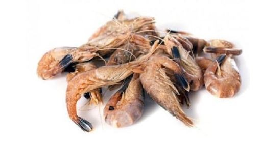 Crevettes grises cuites