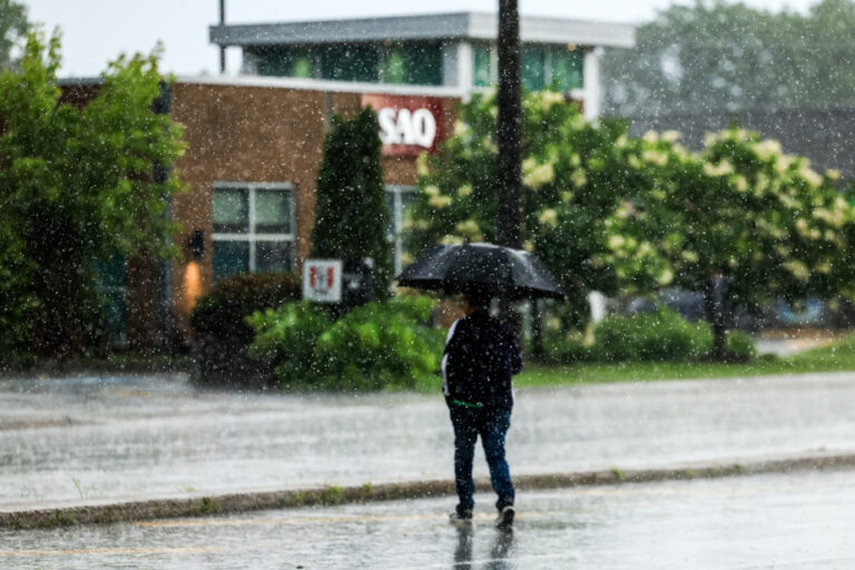 Fortes pluies et orages prévus dimanche, alerte émise par Météo France.