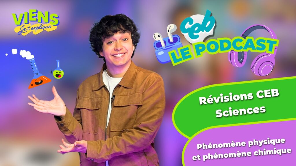 Le podcast « Viens, je t’explique » explore les phénomènes physiques et chimiques.