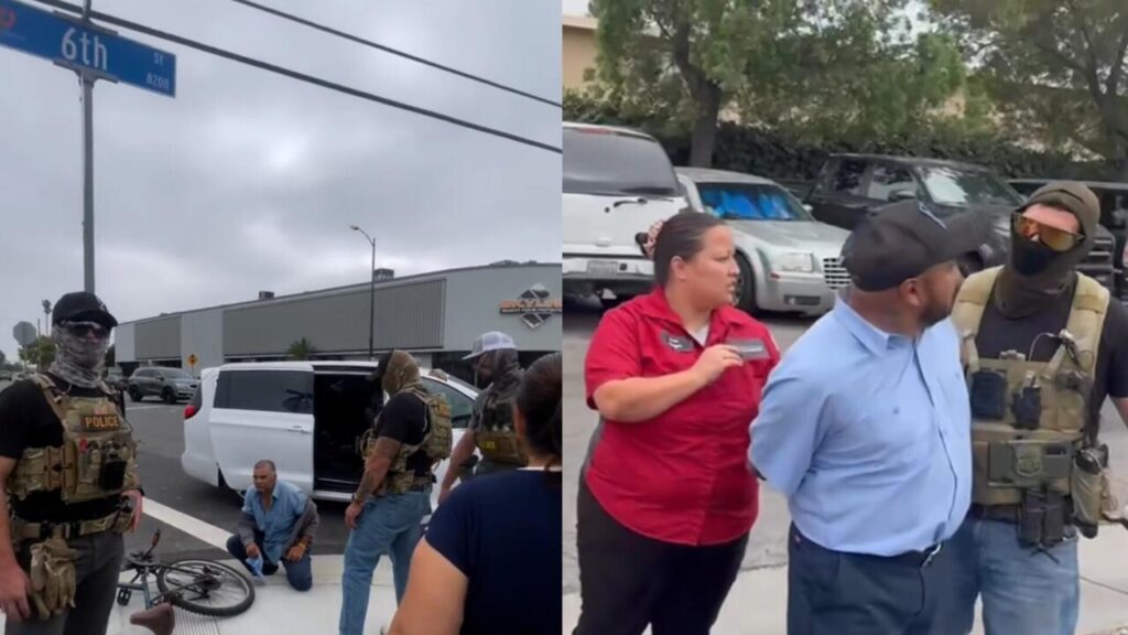 Des habitants de Beverly Hills mexicaine s’opposent aux raids anti-immigration aux États-Unis.