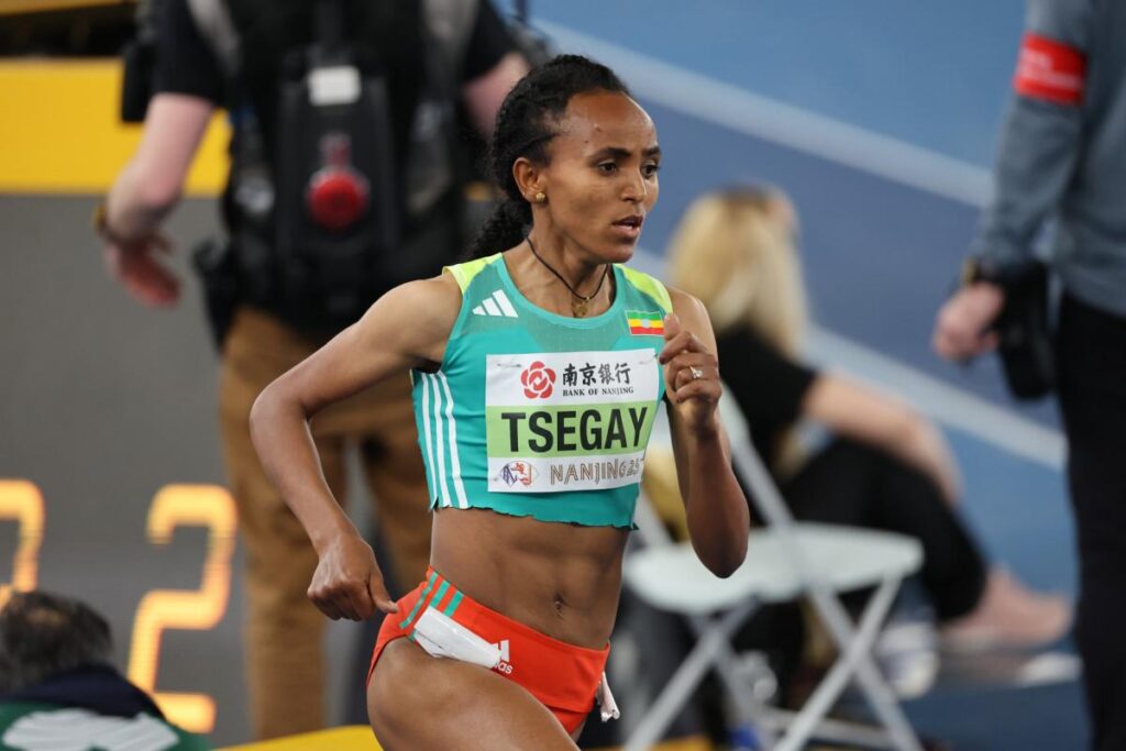 Gudaf Tsegay, double championne du monde, suspendue quatre mois pour contrôle positif