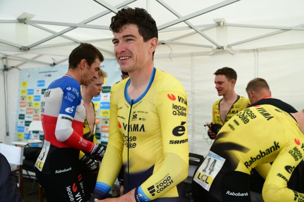 Edoardo Affini, blessé lors du contre-la-montre, participera au Tour de France.