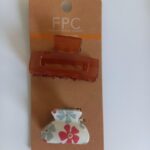 Pince crabe mini fantaisie lot 2