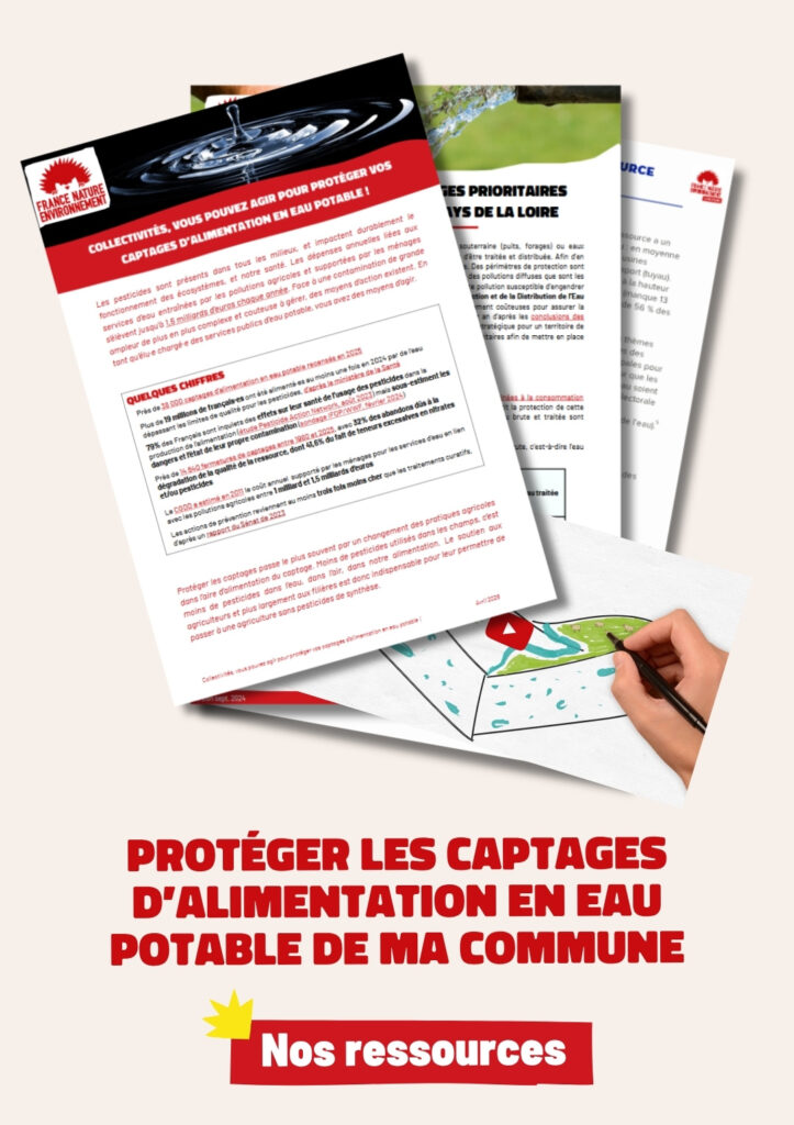 Protection des captages d’alimentation en eau potable dans la commune de [Nom de la commune]